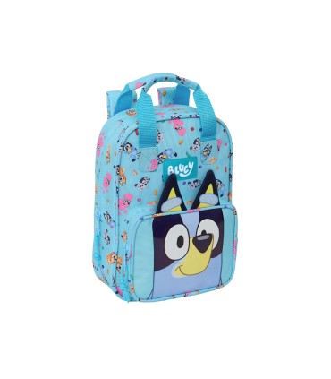 Mochila safta infantil con asas adaptable a carro bluey 280x200x80 mm