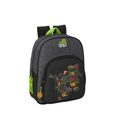 Mochila safta infantil adaptable a carro tortugas ninja 330x270x100 mm