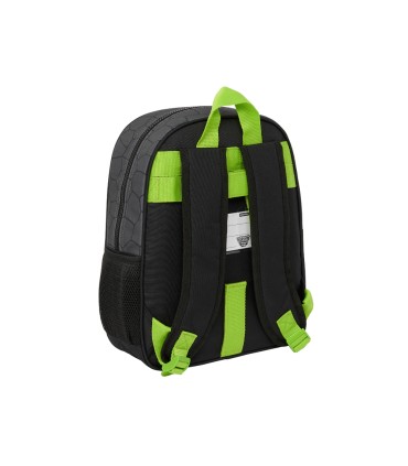 Mochila safta infantil adaptable a carro tortugas ninja 330x270x100 mm