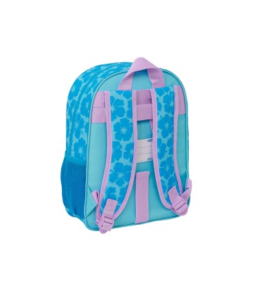 Mochila safta infantil adaptable a carro stitch hawaii 340x260x110 mm