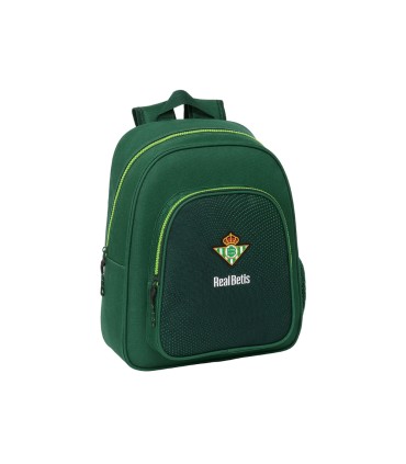 Mochila safta infantil adaptable a carro resistente agua real betis balompie 340x280x100 mm