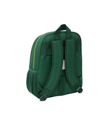 Mochila safta infantil adaptable a carro resistente agua real betis balompie 340x280x100 mm