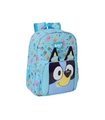 Mochila safta infantil adaptable a carro bluey 340x260x110 mm