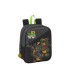 Mochila safta guarderia adaptable a carro tortugas ninja 270x220x100 mm