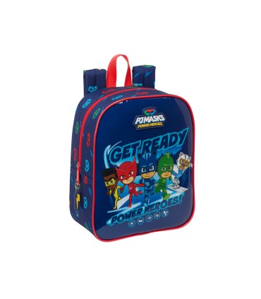 Mochila safta guarderia adaptable a carro pjmasks ready 270x220x100 mm