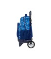 Mochila safta grande con ruedas compact evolution extraible hot wheels sonny 450x330x220 mm