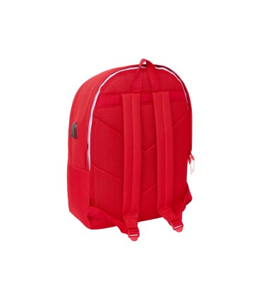 Mochila safta doble para portatil 156 usb sevilla fc corporativa 440x310x180 mm