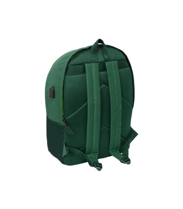 Mochila safta doble para portatil 156 usb resistente agua real betis balompie 440x310x180 mm