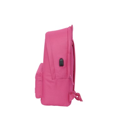 Mochila safta doble para portatil 156 usb munich basics girl 440x310x180 mm