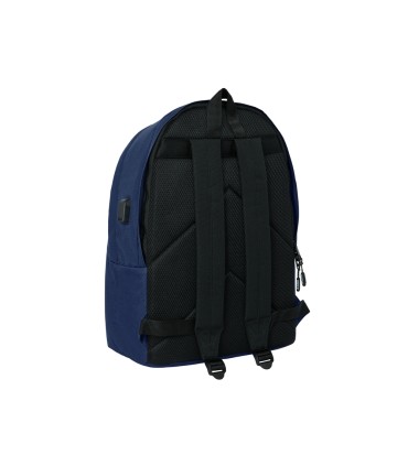 Mochila safta doble para portatil 156 usb munich basics boy 440x310x180 mm