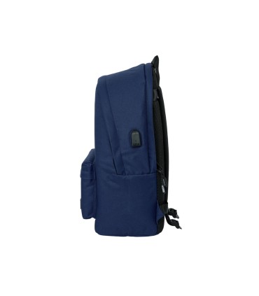 Mochila safta doble para portatil 156 usb munich basics boy 440x310x180 mm