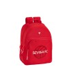 Mochila safta doble con cantoneras adaptable a carro sevilla f.c. corporativa 420x320x150 mm