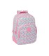 Mochila safta doble con cantoneras adaptable a carro reciclado moos floresistente 420x320x150 mm