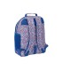 Mochila safta doble con cantoneras adaptable a carro nait nait floresistente coimbra azul 420x320x150 mm