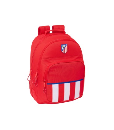 Mochila safta doble con cantoneras adaptable a carro atletico de madrid 420x320x150 mm