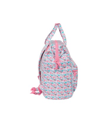 Mochila safta con asas reciclada para portatil 13 moos floresistente 400x270x190 mm