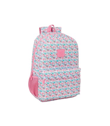 Mochila safta adaptada carro reciclado moos floresistente 460x300x140 mm