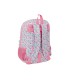 Mochila safta adaptada carro reciclado moos floresistente 460x300x140 mm