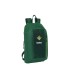 Mini mochila safta con cremallera vertical resistente al agua real betis balompie 390x220x100 mm