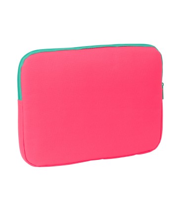 Funda para portatil 14 safta nait nait rosa fluor 250x340x20 mm