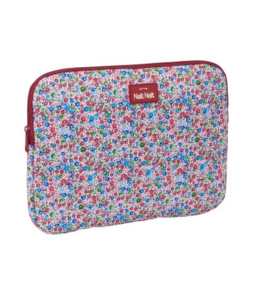 Funda para portatil 14 safta nait nait floresistente coimbra burdeos 250x340x20 mm