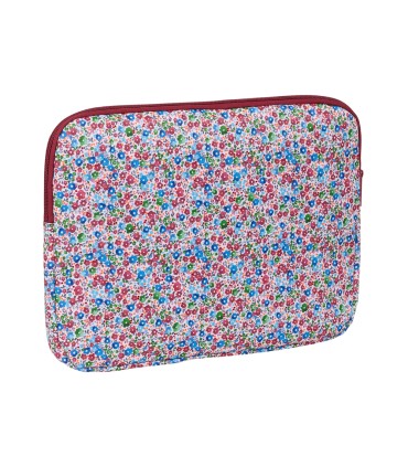 Funda para portatil 14 safta nait nait floresistente coimbra burdeos 250x340x20 mm