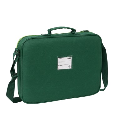 Cartera extraescolar safta resistente resistente al agua real betis balompie 280x380x60 mm