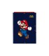 Carpeta carton folio gomas solapas safta super mario world