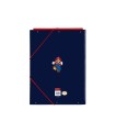 Carpeta carton folio gomas solapas safta super mario world