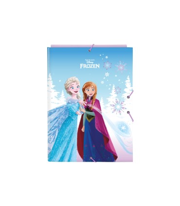 Carpeta carton folio gomas solapas safta frozen ii cool days