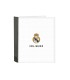 Carpeta safta 4 anillas lomo ancho carton folio real madrid 1 equipacion 24 25