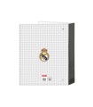 Carpeta safta 4 anillas lomo ancho carton folio real madrid 1 equipacion 24/25