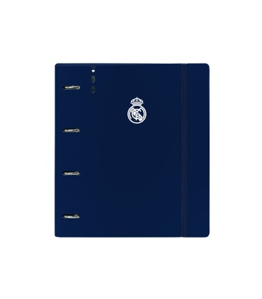 Carpeta safta 4 anillas de 35 mm con recambio din a4 100 hojas polipropileno real madrid 1 equipacion 24 25