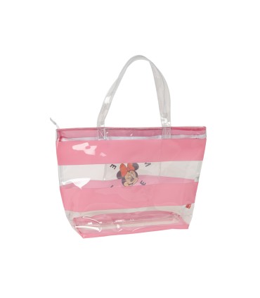 Bolsa shopping safta minnie mouse beach 350x540x170 mm