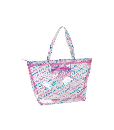 Bolsa shopping safta barbie logomania 350x540x170 mm