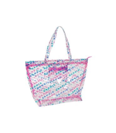 Bolsa shopping safta barbie logomania 350x540x170 mm