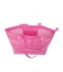 Bolsa shopping safta barbie logomania rosa 350x540x170 mm