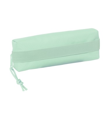 Bolso escolar portatodo safta rectangular con goma elastica 22 cm verde claro