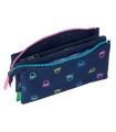 Bolso escolar portatodo safta triple benetton cool 30x220x120 mm