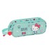 Bolso escolar portatodo safta doble hello kitty sea lovers 60x210x80 mm