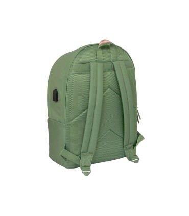 Mochila safta doble para portatil 156 usb el ganso basics 180x310x440 mm