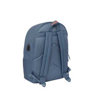 Mochila safta doble para portatil 156 usb el ganso basics 180x310x440 mm