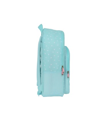 Mochila safta adaptable a carro reciclado moos butterflies 140x300x460 mm