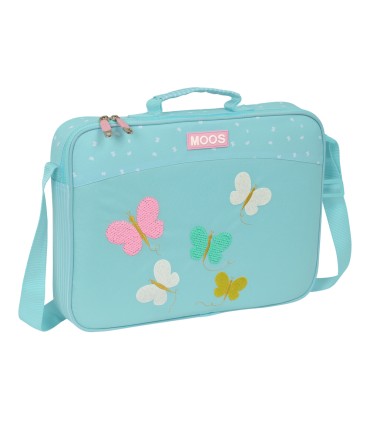 Cartera safta extraescolares reciclado moos butterflies 60x380280 mm