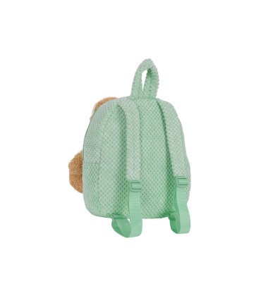 Mochila safta preescolar osito extraible verde 75x230x270 mm