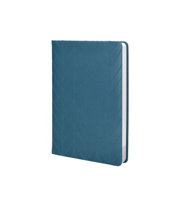 Agenda encuadernada liderpapel lipsi a5 2025 dia pagina color azul papel 70 gr