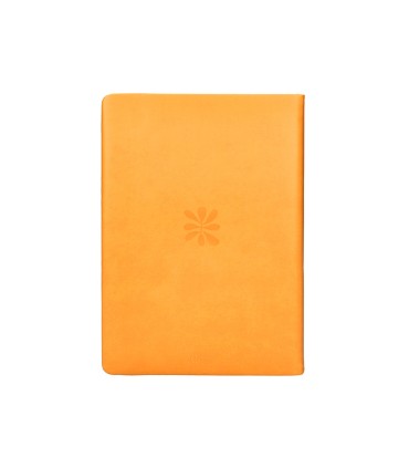 Agenda encuadernada liderpapel icaria a5 2025 dia pagina color amarillo papel 70 gr