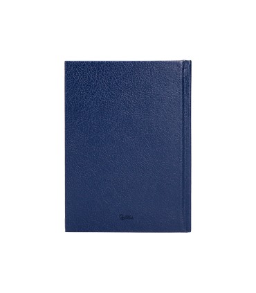 Agenda encuadernada liderpapel corfu a4 2025 dia pagina azul papel 60 gr