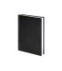 Agenda encuadernada liderpapel corfu a4 2025 dia pagina negro papel 60 gr