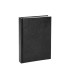 Agenda encuadernada liderpapel corfu a4 2025 dia pagina negro papel 60 gr